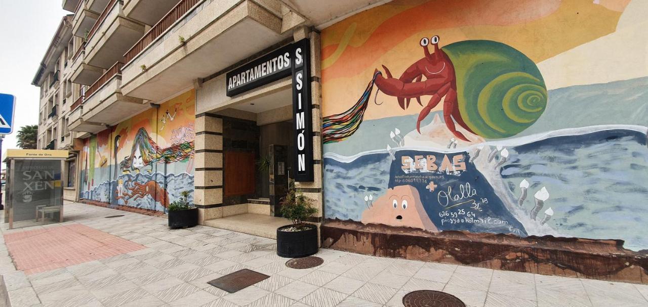 Dabelmar A Lanzada Sanxenxo Appartement Buitenkant foto